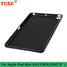 Tablet Case For iPad Mini 4 2015 7.9 inch A1538 A1550 Cover Fundas Silicone anti-drop Back Cases for ipad mini4 7.9" 2024 - buy cheap