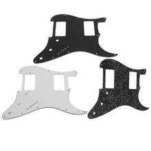 1pcs 3ply Strat Pickguard with HH Layout Electric Guitar Panel Parts Musical Instrument Guitar Parts Accessories 2024 - buy cheap