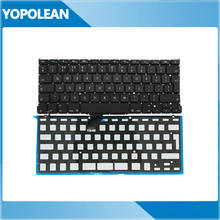 5pcs/lot New UK English Keyboard With Backlight For Macbook Pro Retina 13" A1502 2013 2014 2015 2024 - buy cheap