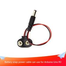 Experimental 9V Battery Snap Power Cable / DC 9V Clip Male Line Battery Adapter for Arduino Uno R3 2024 - buy cheap