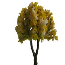 Árbol de flores modelo para tren a escala Ho N, accesorio de paisaje de tren, modelo de construcción, paisaje, 6cm, 8 unidades por lote 2024 - compra barato