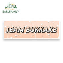 EARLFAMILY-pegatina de grafiti para coche, 13x4,5 cm, para Team Bukkake, bricolaje, Anime, decoración impermeable, adecuado para doblar, GTR, EVO, SX 2024 - compra barato