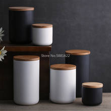 260ml/800ml/1000ml spice jar selado cerâmica tanque de armazenamento do agregado familiar café bule chá utensílios de cozinha 2024 - compre barato