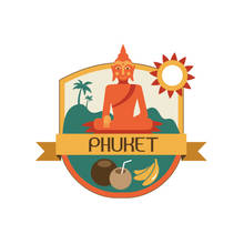 Dawasaru Phuket Thailand Travel Label Car Sticker Waterproof Decal Laptop Guitar Truck Motorcycle Auto Accessories PVC,12cm*11cm 2024 - buy cheap