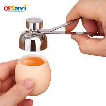 Металлические ножницы для открывания яиц Ossayi, нож для ракушек из нержавеющей стали, вареное яйцо в сырое, набор креативных кухонных инструментов 2024 - купить недорого