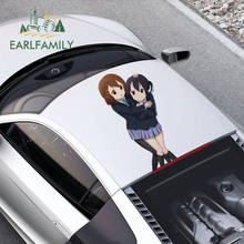 EARLFAMILY 43 см x 22,6 см аниме красавица для K-on! Автомобиль Стайлинг Автомобильная наклейка Hirasawa авто винил устойчивые к царапинам наклейки водостойкие 2024 - купить недорого