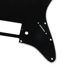 3-слойная черная гитарная Накладка для крыла Stratocaster HS, одиночная Накладка для хамбакера 2024 - купить недорого