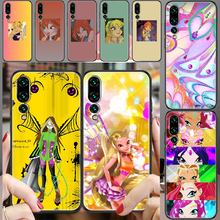Girl Winxs Cute Clubs Elves Phone case For Huawei P Mate P10 P20 P30 P40 10 20 Smart Z Pro Lite 2019 black silicone funda soft 2024 - buy cheap