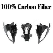 3K twill Carbon Fiber 3 Parts Nose Air Intake Fairing For BMW S1000RR 2015 2016 2017 2018 2024 - buy cheap