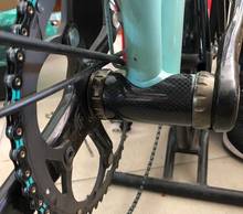 Aceoffix Bottom Bracket Protector for Brompton Bicycle  Aluminium BB Sticker Folding bike 2024 - buy cheap