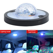 Voice Control Rhythm Atmosphere Light Roof Magnet Ceiling Lamp Disco Magic Stage Effect Lights LED Car Interior Reading Light 2024 - buy cheap