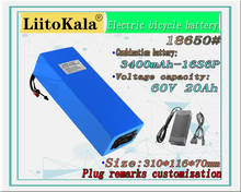 LiitoKala-batería de iones de litio para bicicleta eléctrica, Pila de 60V, 20Ah, 60V, 1500W, para patinete eléctrico 2024 - compra barato