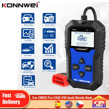 KONNWEI KW350 OBD2 Diagnostic Tool for VW VAG Audi Skoda Seat Scanner Full System Car Scanner ABS Airbag Oil Light EPB Checking 2024 - buy cheap