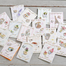 8pcs Handmade Mini Card Gift Message FOR YOU Vintage Small Greeting Card 2024 - buy cheap