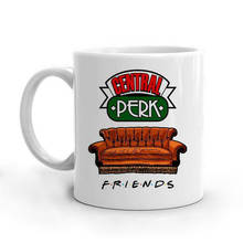 350ml novo 2 estilos central perk amigos canecas viagens branco cerveja porcelana café chá leite breve copo da cozinha melhores presentes para o amigo 2024 - compre barato