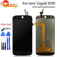 4.5" For Acer Liquid Z330 lcd display Touch screen Digitizer assembly for acer z330 Phone Repair Part+tools 2024 - buy cheap