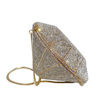 Xiyuan-bolsa de mão com pedras para mulheres, bolsa de mão feminina tipo clutch para casamento, cristal, bolsas de mão e bolsas 2024 - compre barato