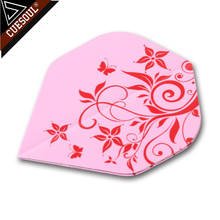 CUESOUL 9pcs Professional Dart Flights Dart Tails Wings Pink Color With Very High Quality 2024 - buy cheap