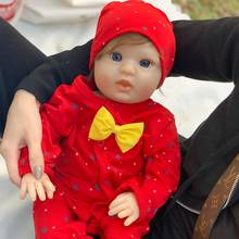 Куклы Reborn оптом 22 дюйма 55 см реалистичные силиконовые куклы для новорожденных мальчиков Игрушки для детей подарок bebes reborn menino 2024 - купить недорого