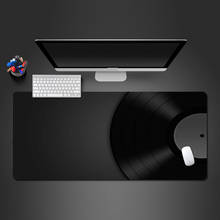 Vintage Vinyl Record Mouse Pad High Quality Washable Rubber Mousepad Computer Gamer Professional Gamer Big Play Pad To Gamer Mat 2024 - buy cheap