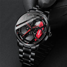 Reloj deportivo RS8 Rim para hombre, nuevo diseño de llanta, reloj de cubo personalizado, resistente al agua, creativo, Masculino, 2021 2024 - compra barato
