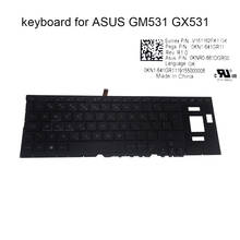 GK backlight keyboard for Asus ROG Zephyrus S GM531 GX531GM GX531GS GX531GV GX531 GW Greek Greece laptops keyboards V161162FK1 2024 - buy cheap