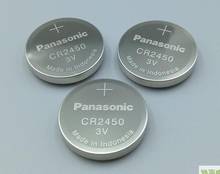 20 pçs/lote Panasonic CR2450 3V Bateria De Lítio Botão Celular Coin Baterias CR 2450 Para Relógios, relógios, aparelhos auditivos 2024 - compre barato