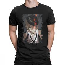 Chuuya Nakahara-camisetas de manga corta para hombre, camisetas divertidas de algodón, ropa de calle, Bungou Stray Dogs 2024 - compra barato