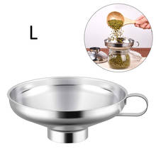Canned Food Funnel Stainless Steel Small Diameter Funnel Wide Mouth Funnel Large Diameter Funnel Sauce Funnel Kitchen Tools 2024 - buy cheap