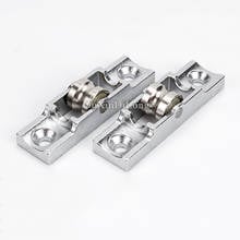 Brand New 10PCS/LOT 80 / 88 Model Sliding Door and Window Rollers Metal Axle Sash Slot Pulleys Runners Groove Wheels 2024 - buy cheap