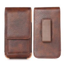 Phone Bag for Doogee HomTom R17 Cover Portable Cell Phone Belt Case For Google Pixel 4a 5G 5 XL Leather Pouch Holster Cover 2024 - buy cheap