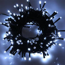 10M 80 LED Christmas String Light Black Wire Fairy String Light Outdoor Garland For Wedding Party Holiday Lighting Garland 2024 - buy cheap