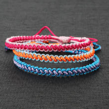 New Multi Color Women Tibetan Buddhist Bracelet & Bangle Men Handmade Knots Blessed Lucky Rope Braided Bracelets Size Adjustable 2024 - buy cheap