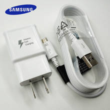 Samsung-cabo usb de carga rápida, plug us, adaptador para carregamento rápido, 150cm, para galaxy s6, s7 edge, a3, a5, a7, 2016, note 5, 4, j7, j5, j3, j1 2024 - compre barato