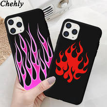 Fashion Flame Print Phone Case for IPhone 6s 7 8 11 12 Plus Pro Mini X XS MAX XR SE Cases Soft Silicone Shell Accessorie Covers 2024 - buy cheap