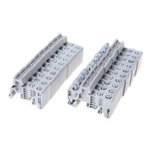 10 Pcs EUK/EUK2 Din Rail Terminal Blocks End Stop Bracket Fire-Retardant Fixed Components And Parts 62KD 2024 - buy cheap