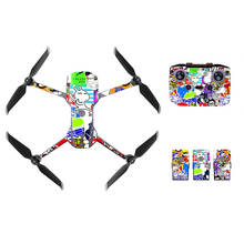 Graffiti Style Decal Skin Sticker For DJI Mavic Air 2 Drone + Remote Controller + 3 Batteries Protection Film Cover 2024 - buy cheap