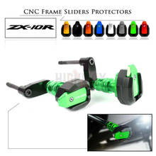 Motorcycle Frame Slider Fairing Guard Crash Pad Protector Falling Protection For KAWASAKI ZX10R ZX-10R 2011-2017 2024 - buy cheap
