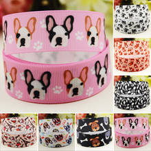 22mm 25mm 38mm 75mm dogs Cartoon Character printed Grosgrain Ribbon party decoration 10 Yards 2024 - buy cheap