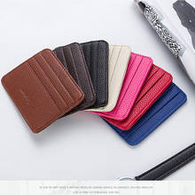 Baellerry Korean Simple Men's Card Holder ID Card Holder Bank Credit Card Gift Box Multi Slot Slim Card Case Wallet K9106 2024 - buy cheap