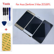 For Asus Zenfone 3 Max ZC520TL X008D Sensor Glass Touch Screen Digitizer + LCD Display Panel Monitor Module Assembly with Frame 2024 - buy cheap