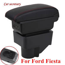 For Ford Fiesta Armrest Box Ford Fiesta Universal Car Central Armrest Storage Box cup holder ashtray modification accessories 2024 - buy cheap