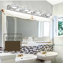 New LED mirror light 3 Heads crystal Bathroom light LED Vanity lamp for Bathroom washroom AC110-240V waterproof Moisture proof 2024 - buy cheap