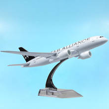 1:300 Scale Die-cast Alloy B787 B-787 STAR Airlliance Airline Aviation Model Display Airplane Aircraft Airliner Gifts Show 2024 - buy cheap