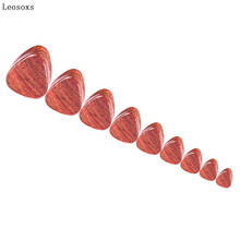 Leosoxs-pendientes de madera Natural de palisandro rojo, 2 piezas, 8mm-25mm, Pinna para oreja, joyería para Piercing del cuerpo humano Retro, calibrador de tapones para los oídos 2024 - compra barato