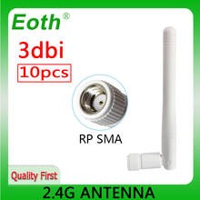 Eoth 10 pces 2.4g antena 3dbi sma fêmea wlan wifi 2.4ghz antena pbx iot módulo roteador tp link receptor de sinal antena alto ganho 2024 - compre barato