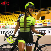 Kafitt, новинка, профессиональная одежда для велоспорта, Джерси, Майо, Ropa, Ciclismo, комбинезон, летний женский Профессиональный Триатлон для горного велосипеда, повседневная одежда 2024 - купить недорого