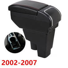 Apoio de braço giratório para honda fit jazz 2005-2012, hatchback, centro, console de armazenamento, apoio de braço, 2002, 2007, 2003, 2004, 2005 2024 - compre barato
