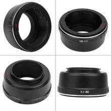 Адаптер для объектива с ручной фокусировкой кольцо-адаптер для объектива Olympus OM Крепление объектива подходит для беззеркальной камеры Fuji FX кольцо для макросъемки DSLR 2024 - купить недорого