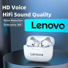 Lenovo-auriculares inalámbricos XT90, audífonos deportivos con Bluetooth, Control táctil, impermeables IPX5, con Mini caja de carga, originales 2024 - compra barato